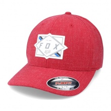 Fox Burnt Flexfit Hat Chili 
