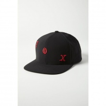 Fox ChopShop Flexfit Hat Black 