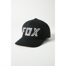 Fox Down N Dirty Flexfit Hat Black White